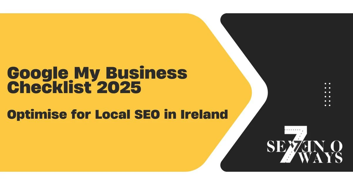 google my business checklist 2025