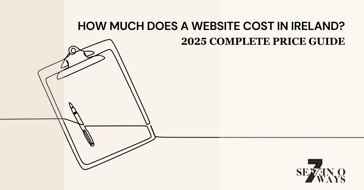 how much does a website cost in ireland