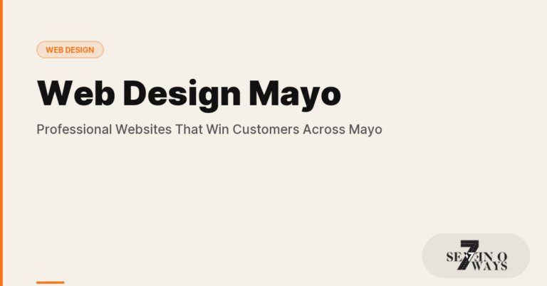 Web Design Mayo: Professional Websites for Mayo Businesses in 2026